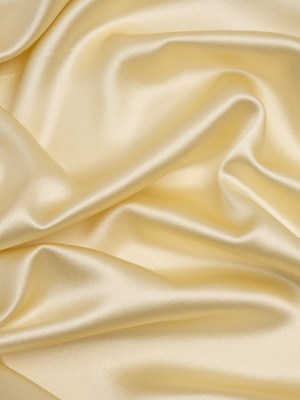 Silk Crepe Back Satin – Pale Yellow – Premium Collection Silk Crepe Back Satin – Pale Yellow – Premium Collection