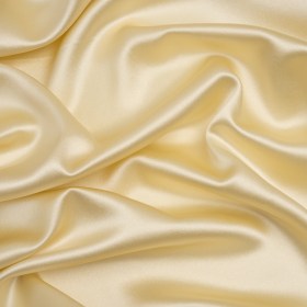 Silk Crepe Back Satin – Pale Yellow – Premium Collection Silk Crepe Back Satin – Pale Yellow – Premium Collection