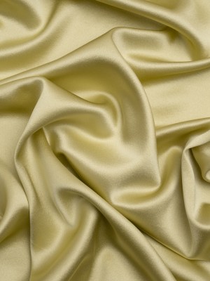 Silk Crepe Back Satin – Linden Green – Premium Collection Silk Crepe Back Satin – Linden Green – Premium Collection