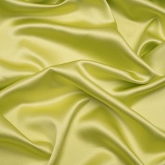 Silk Crepe Back Satin – Sunny Lime – Premium Collection Silk Crepe Back Satin – Sunny Lime – Premium Collection