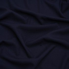 Single Wool Crepe – Navy – Premium Collection Single Wool Crepe – Navy – Premium Collection