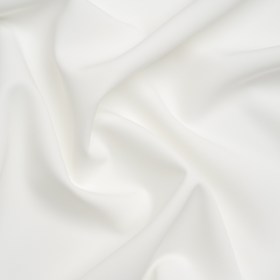 Stretch Recycled Polyester 4-Ply Crepe – Off White – Premium Collection Stretch Recycled Polyester 4-Ply Crepe – Off White – Premium Collection