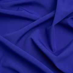 Stretch Recycled Polyester 4-Ply Crepe – Blue – Premium Collection Stretch Recycled Polyester 4-Ply Crepe – Blue – Premium Collection