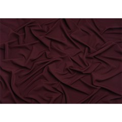 Stretch Recycled Polyester 4-Ply Crepe – Burgundy – Premium Collection Stretch Recycled Polyester 4-Ply Crepe – Burgundy – Premium Collection