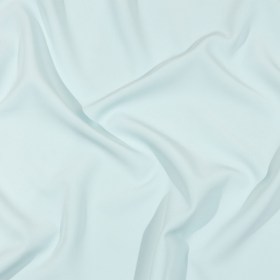Stretch Recycled Polyester 4-Ply Crepe – Sky Blue – Premium Collection Stretch Recycled Polyester 4-Ply Crepe – Sky Blue – Premium Collection