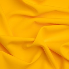 Stretch Recycled Polyester 4-Ply Crepe – Yellow – Premium Collection Stretch Recycled Polyester 4-Ply Crepe – Yellow – Premium Collection