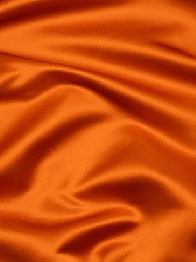 Silk Duchesse Satin – Burnt Orange – Premium Collection Silk Duchesse Satin – Burnt Orange – Premium Collection