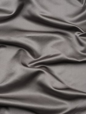 Silk Duchesse Satin – Heather Gray – Premium Collection Silk Duchesse Satin – Heather Gray – Premium Collection