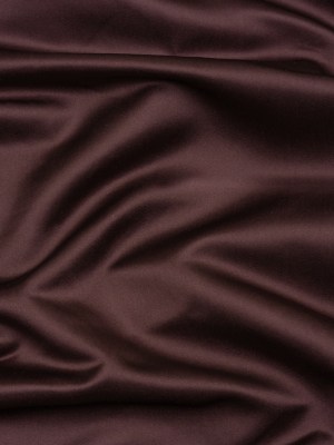 Silk Duchesse Satin – Dark Aubergine – Premium Collection Silk Duchesse Satin – Dark Aubergine – Premium Collection