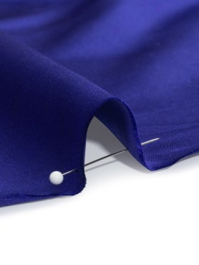 Silk Duchesse Satin – Royal Blue – Premium Collection Silk Duchesse Satin – Royal Blue – Premium Collection