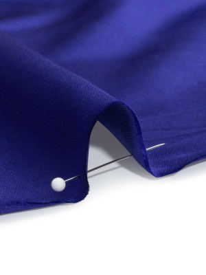 Silk Duchesse Satin – Royal Blue – Premium Collection Silk Duchesse Satin – Royal Blue – Premium Collection