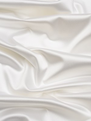 Stretch Satin Made in Italy – Swan White with White Backing – Premium Collection Stretch Satin Made in Italy – Swan White with White Backing – Premium Collection