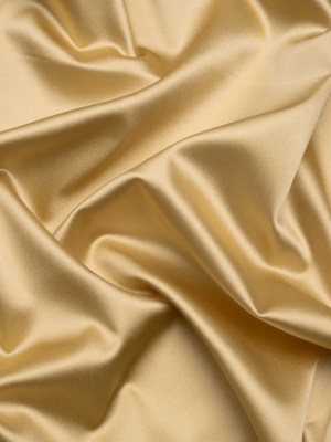 Stretch Satin Made in Italy – Croissant with Beige Backing – Premium Collection Stretch Satin Made in Italy – Croissant with Beige Backing – Premium Collection