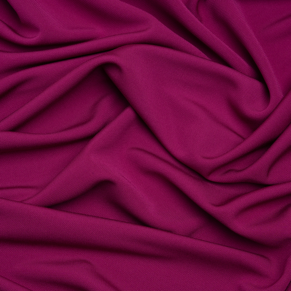 Rayon Matte Jersey – Quinacridone Magenta – Premium Collection Rayon Matte Jersey – Quinacridone Magenta – Premium Collection