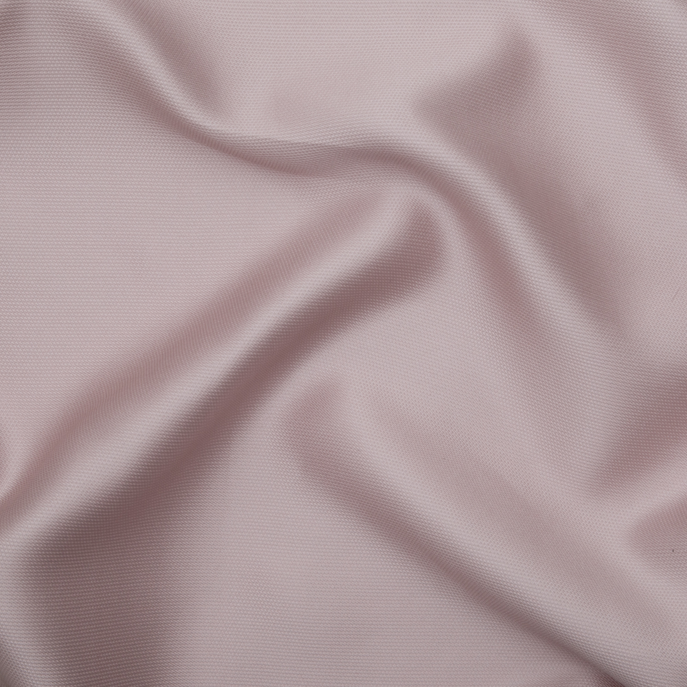 Polyester and Silk Mikado Pique Made in Italy – Rose Smoke – Premium Collection Polyester and Silk Mikado Pique Made in Italy – Rose Smoke – Premium Collection