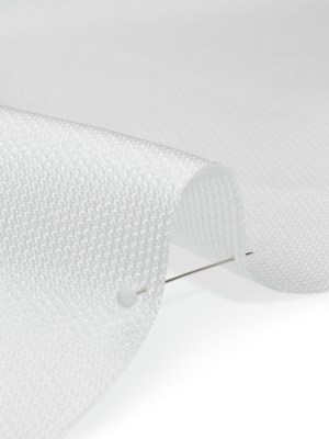 Polyester and Silk Mikado Pique Made in Italy – White Alyssum – Premium Collection Polyester and Silk Mikado Pique Made in Italy – White Alyssum – Premium Collection