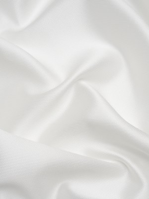 Polyester and Silk Mikado Pique Made in Italy – White Alyssum – Premium Collection Polyester and Silk Mikado Pique Made in Italy – White Alyssum – Premium Collection