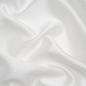 Polyester and Silk Mikado Pique Made in Italy – White Alyssum – Premium Collection Polyester and Silk Mikado Pique Made in Italy – White Alyssum – Premium Collection