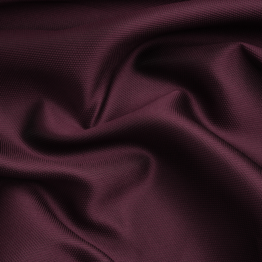 Polyester and Silk Mikado Pique Made in Italy – Potent Purple – Premium Collection Polyester and Silk Mikado Pique Made in Italy – Potent Purple – Premium Collection