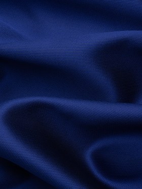 Polyester and Silk Mikado Pique Made in Italy – Electric Blue – Premium Collection Polyester and Silk Mikado Pique Made in Italy – Electric Blue – Premium Collection