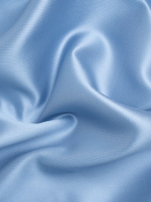 Polyester and Silk Mikado Pique Made in Italy – Placid Blue – Premium Collection Polyester and Silk Mikado Pique Made in Italy – Placid Blue – Premium Collection