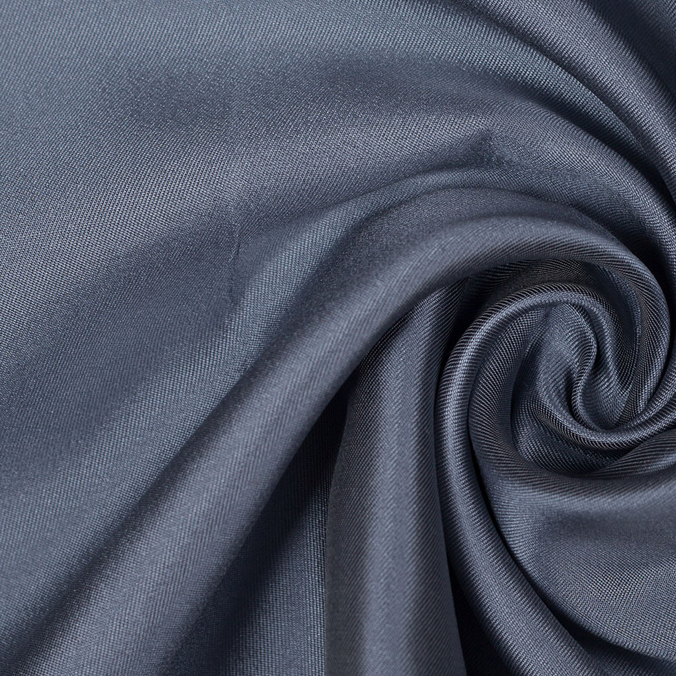 Silk Wool Twill – Blue Gray – Premium Collection Silk Wool Twill – Blue Gray – Premium Collection