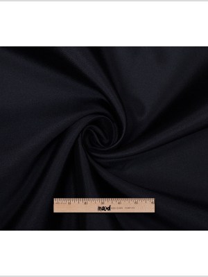Silk Wool Twill – Midnight Blue – Premium Collection Silk Wool Twill – Midnight Blue – Premium Collection