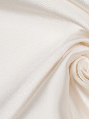 Silk Wool Twill – Whisper White – Premium Collection Silk Wool Twill – Whisper White – Premium Collection