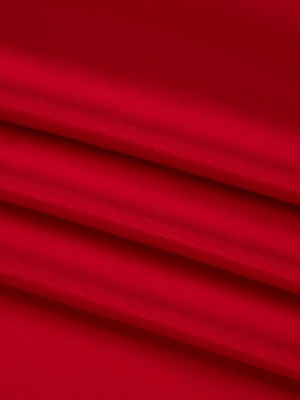 Silk Wool Twill – True Red – Premium Collection Silk Wool Twill – True Red – Premium Collection