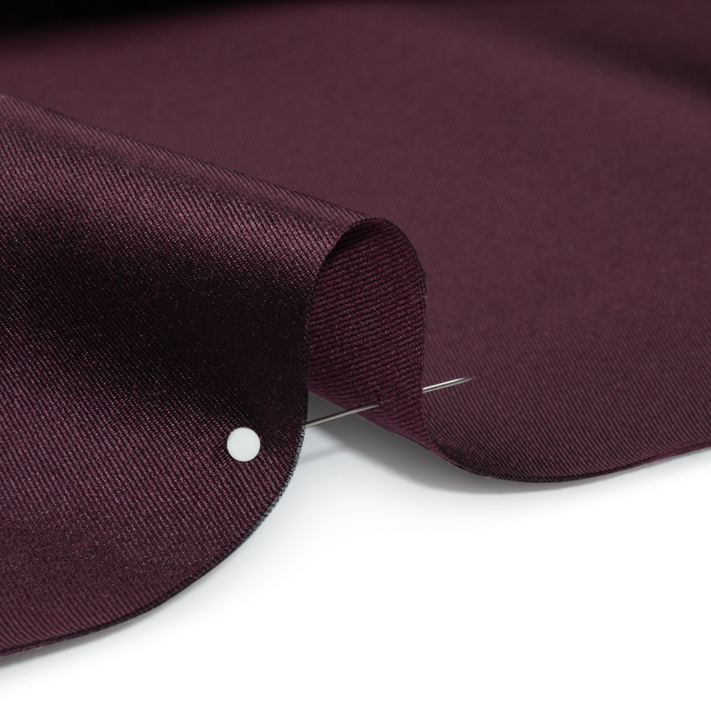 Silk Wool Twill – Fig – Premium Collection Silk Wool Twill – Fig – Premium Collection