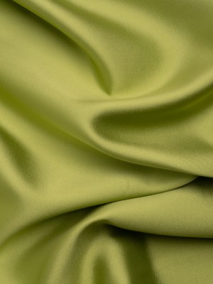 Silk Wool Twill – Green Glow – Premium Collection Silk Wool Twill – Green Glow – Premium Collection