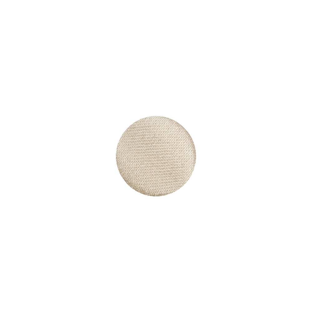 Mood Exclusive Tapioca Silk Covered Button – 16L/10mm Mood Exclusive Tapioca Silk Covered Button – 16L/10mm