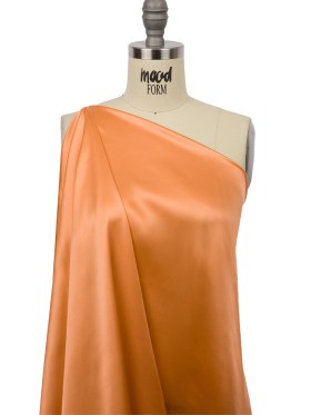 Silk Charmeuse 44″ – Peach Fuzz – Premium Collection Silk Charmeuse 44″ – Peach Fuzz – Premium Collection