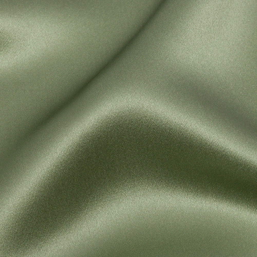 Silk Charmeuse 44″ – Oil Green – Premium Collection Silk Charmeuse 44″ – Oil Green – Premium Collection