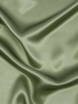 Silk Charmeuse 44″ – Oil Green – Premium Collection Silk Charmeuse 44″ – Oil Green – Premium Collection