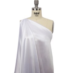 Silk Charmeuse 54″ – Bright White – Premium Collection Silk Charmeuse 54″ – Bright White – Premium Collection