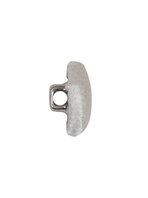 Mood Exclusive Bright White Silk Covered Button – 24L/15mm Mood Exclusive Bright White Silk Covered Button – 24L/15mm