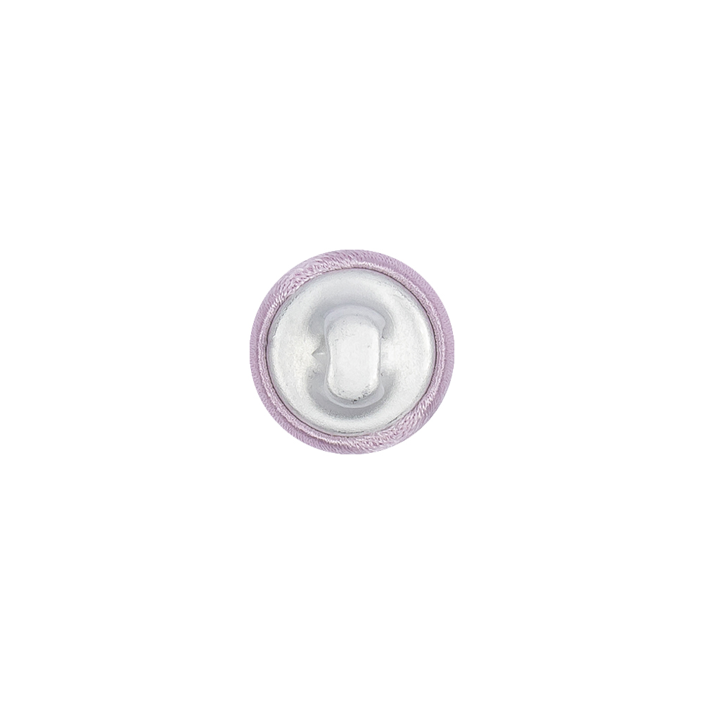 Mood Exclusive Lavender Fog Silk Covered Button - 18L/11.5mm