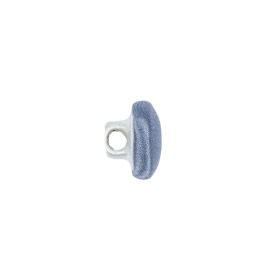 Mood Exclusive Infinity Blue Silk Covered Button – 18L/11.5mm Mood Exclusive Infinity Blue Silk Covered Button – 18L/11.5mm