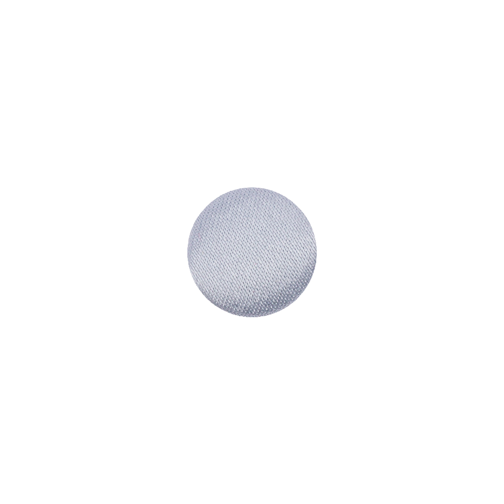 Mood Exclusive Gray Dawn Silk Covered Button – 16L/10mm Mood Exclusive Gray Dawn Silk Covered Button – 16L/10mm