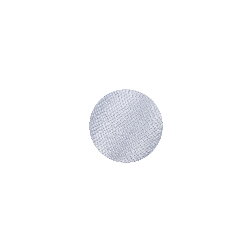Mood Exclusive Gray Dawn Silk Covered Button – 18L/11.5mm Mood Exclusive Gray Dawn Silk Covered Button – 18L/11.5mm