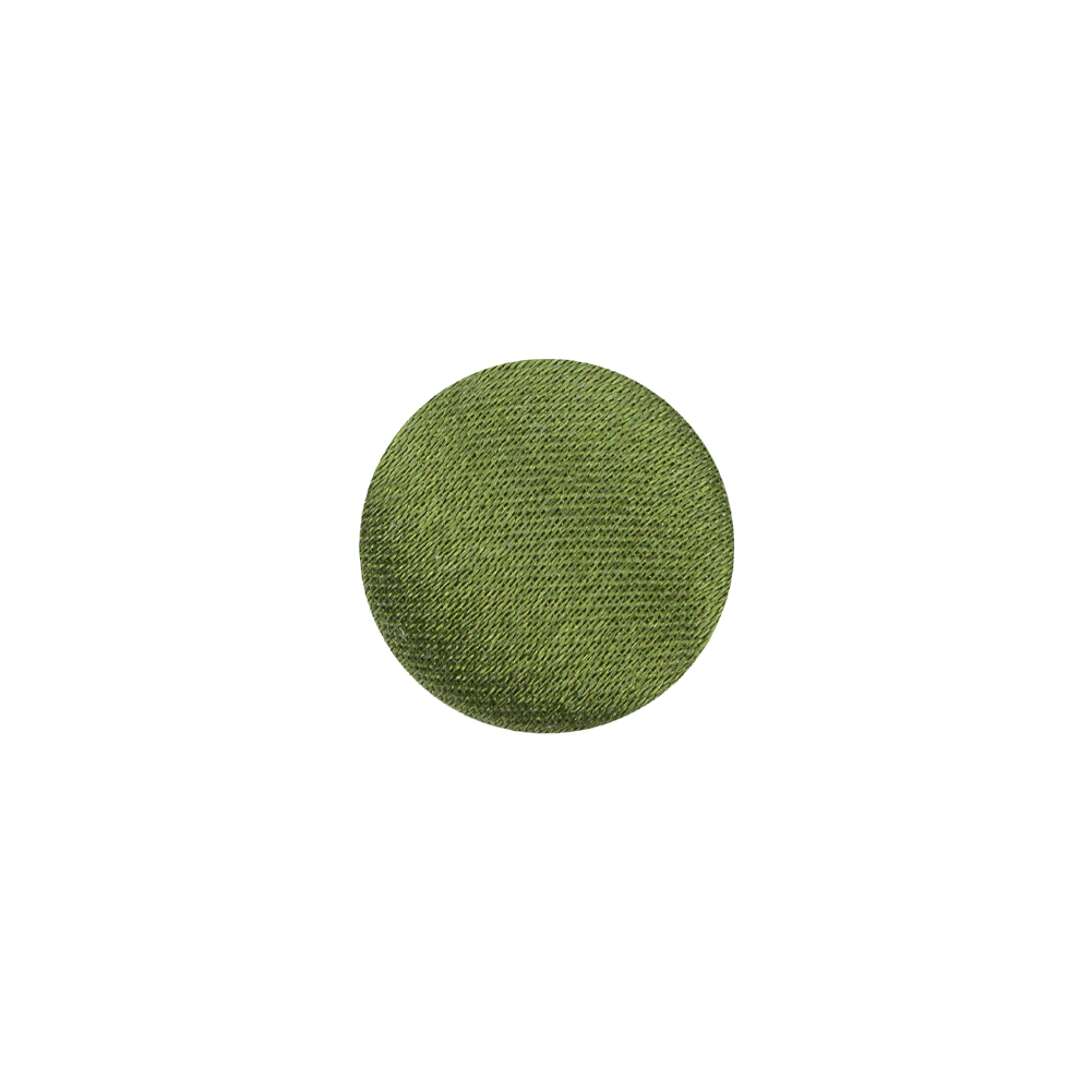 Mood Exclusive Pesto Silk Covered Button – 20L/12.5mm Mood Exclusive Pesto Silk Covered Button – 20L/12.5mm