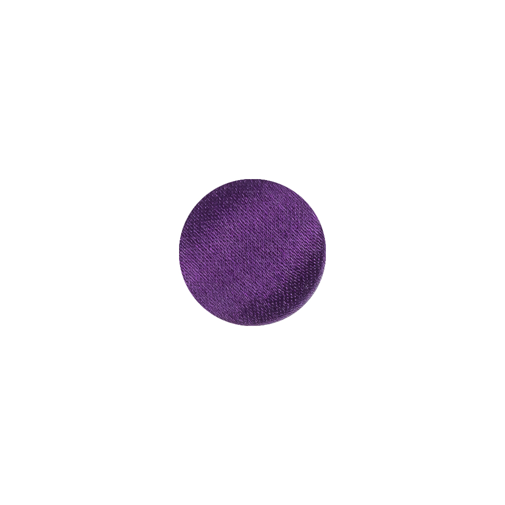Mood Exclusive Majesty Purple Silk Covered Button – 18L/11.5mm Mood Exclusive Majesty Purple Silk Covered Button – 18L/11.5mm