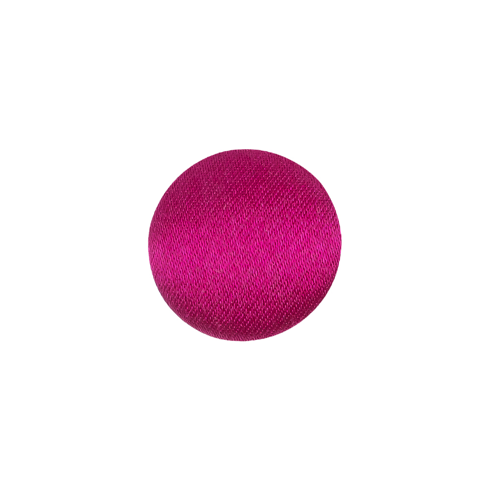 Mood Exclusive Magenta Haze Silk Covered Button – 24L/15mm Mood Exclusive Magenta Haze Silk Covered Button – 24L/15mm