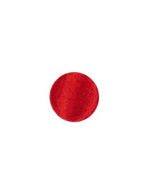 Mood Exclusive Red Silk Covered Button – 16L/10mm Mood Exclusive Red Silk Covered Button – 16L/10mm