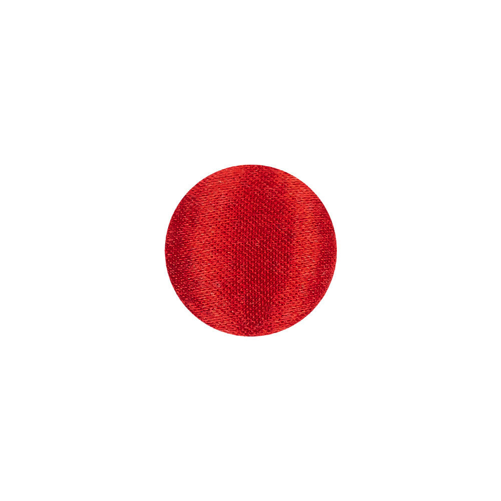 Mood Exclusive Red Silk Covered Button – 20L/12.5mm Mood Exclusive Red Silk Covered Button – 20L/12.5mm