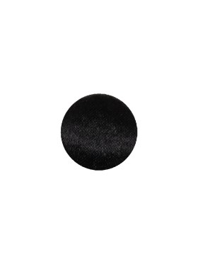 Mood Exclusive Black Silk Covered Button – 18L/11.5mm Mood Exclusive Black Silk Covered Button – 18L/11.5mm
