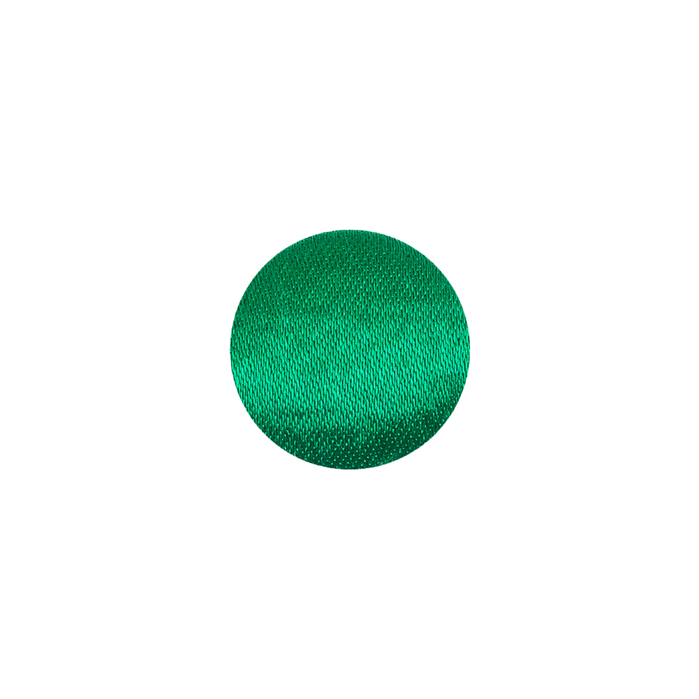 Mood Exclusive Kelly Green Silk Covered Button – 20L/12.5mm Mood Exclusive Kelly Green Silk Covered Button – 20L/12.5mm