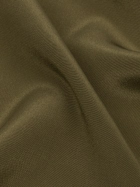Silk Crepe de Chine – Olive Green – Premium Collection Silk Crepe de Chine – Olive Green – Premium Collection
