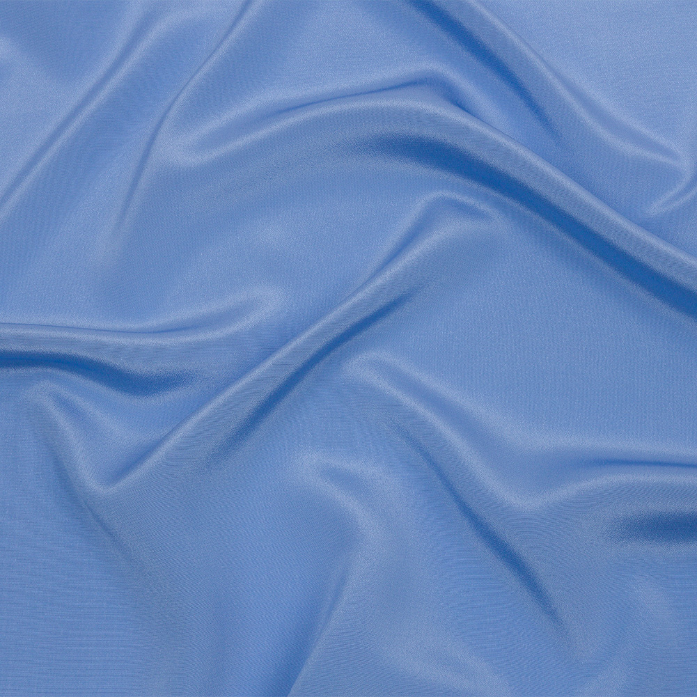 Silk Crepe de Chine – Regatta Blue – Premium Collection Silk Crepe de Chine – Regatta Blue – Premium Collection